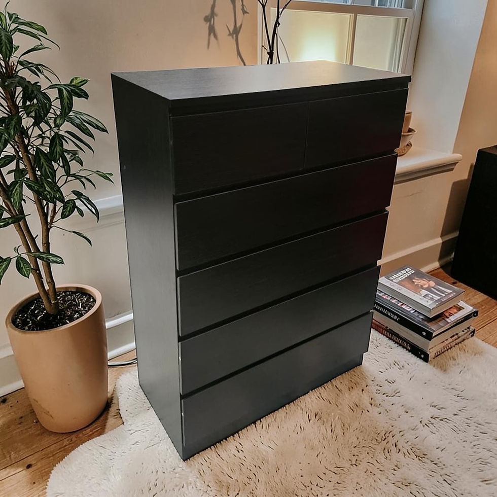 IKEA Malm 6 Drawers TallBoy Chest (Height: 1150 Cm, Depth: 400, Width: 800) AU$99