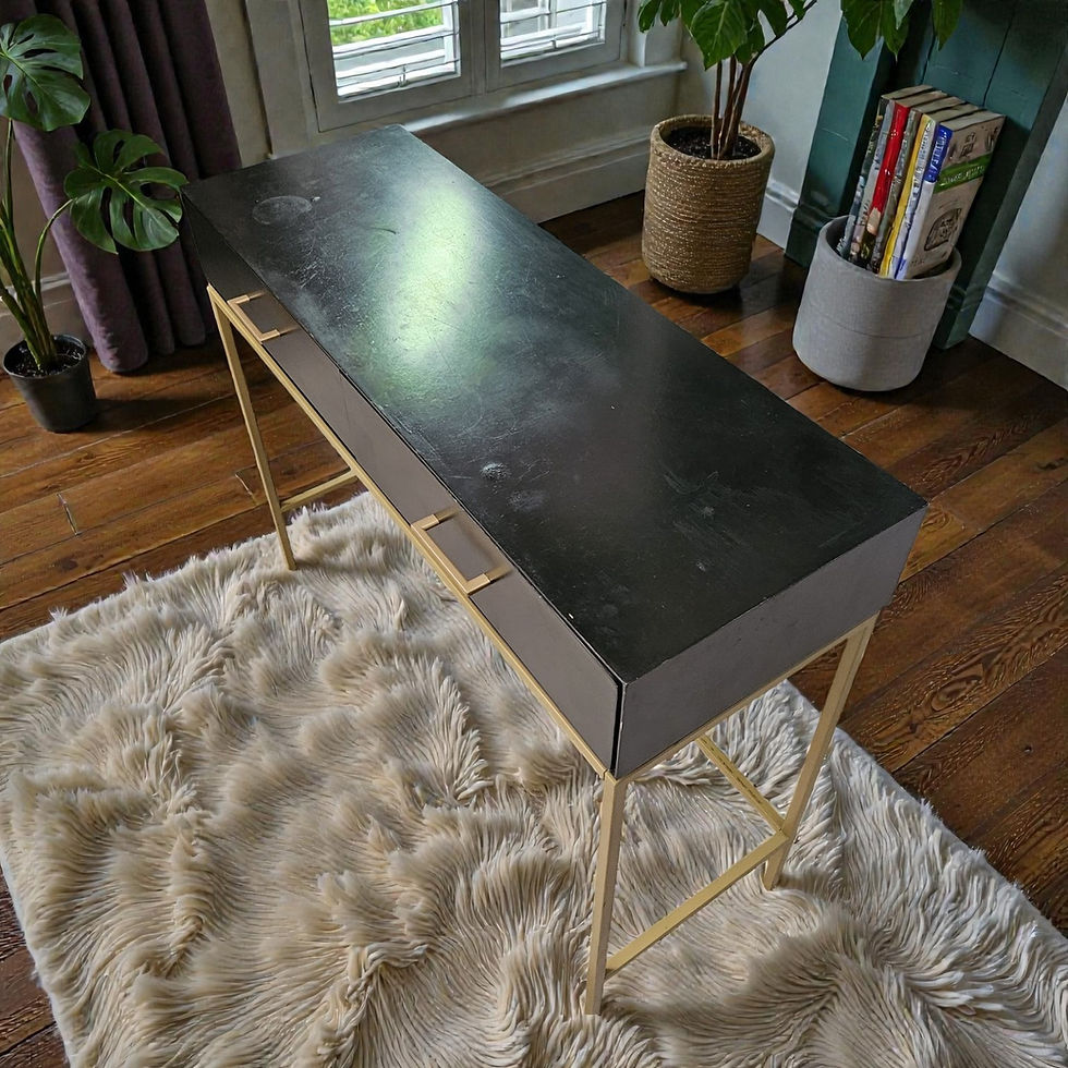 Thumbnail: Temple & Webster Kylie Console Table (Dimensions: 82 X 99 X 35)