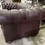 Thumbnail: Vintage Chesterfield Style Sofa Deep Red