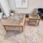French Provincial Coffee & Side Table Set (2-Piece) AU$175