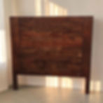 Wooden Bedhead (Dimensions: 137x143x5) AU$175