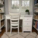 White Desk With A Matching Chair AU$99