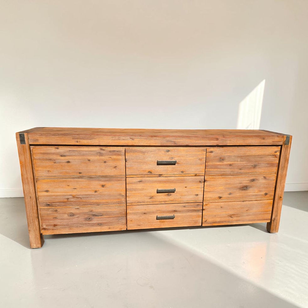 Silverwood SOLID Timber Buffet Sideboard Cabinet AU$399