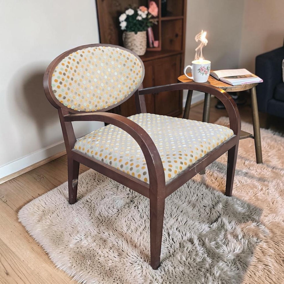 Vintage Art Deco Style Armchair (Dimensions:75x62x60) AU$199