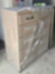 Bedside table x2 oak veneer, 40x40x59 cm $119 each AU$119