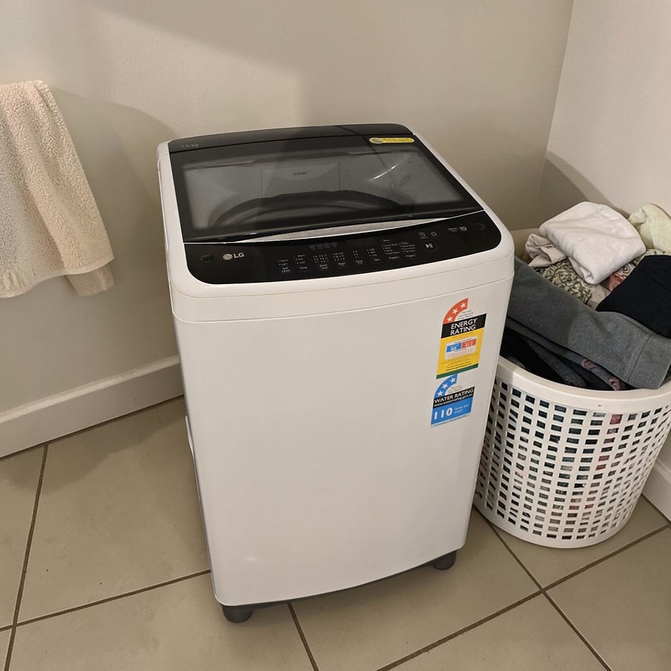 LG 7.5kg Top Load Washing Machine AU$150