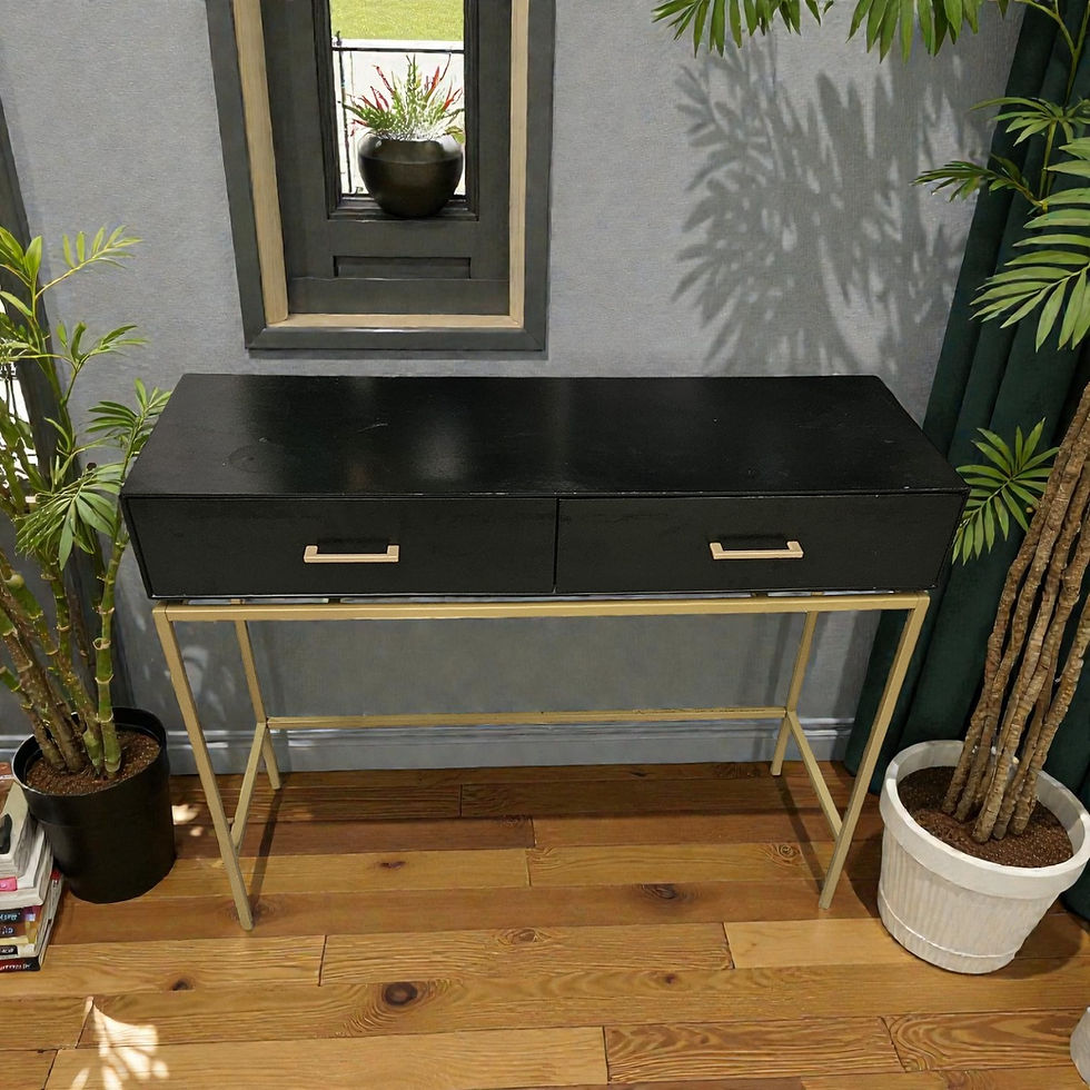 Thumbnail: Temple & Webster Kylie Console Table (Dimensions: 82 X 99 X 35)
