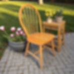 Vintage Light Oak Spindle Back Dining Chair AU$30 · In stock