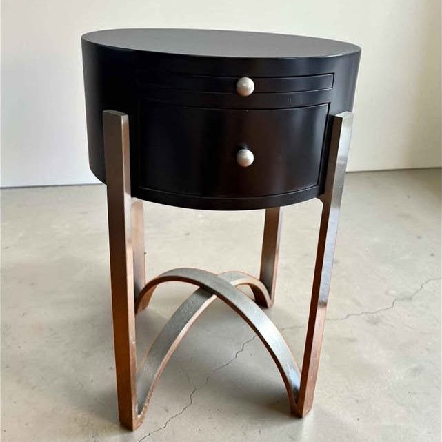 Midge Circular Bedside Table x 2🚛 AU$599
