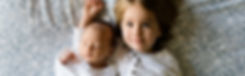 A Toddler and a Baby
