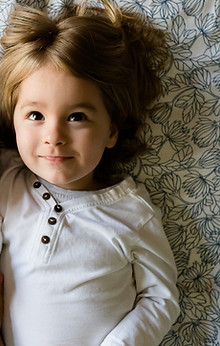 A Toddler and a Baby
