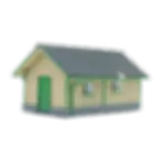 Thumbnail: Shillingstone Station Parcel Office Model Front