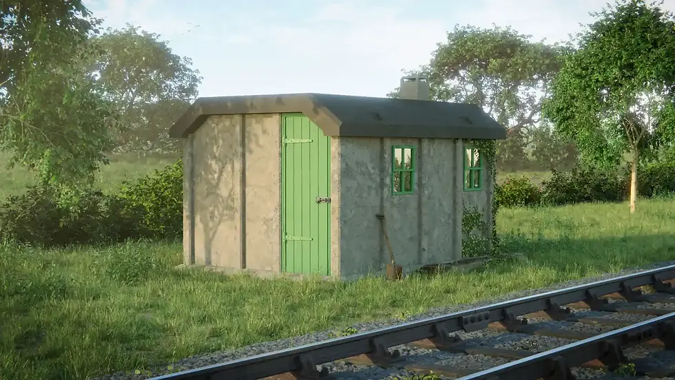 Thumbnail: Concrete Line Side Hut Picture Front