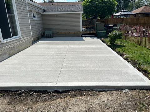 Concrete Patio, Stud Framing, Windsor ON