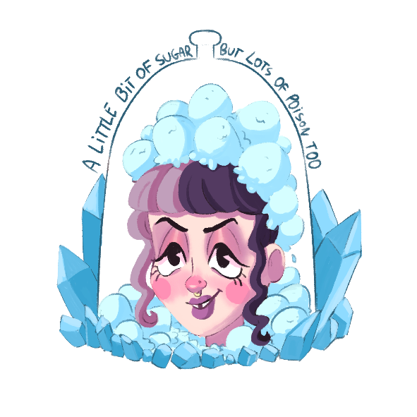 Thumbnail: Pack Stickers Holográficos - Cry Baby