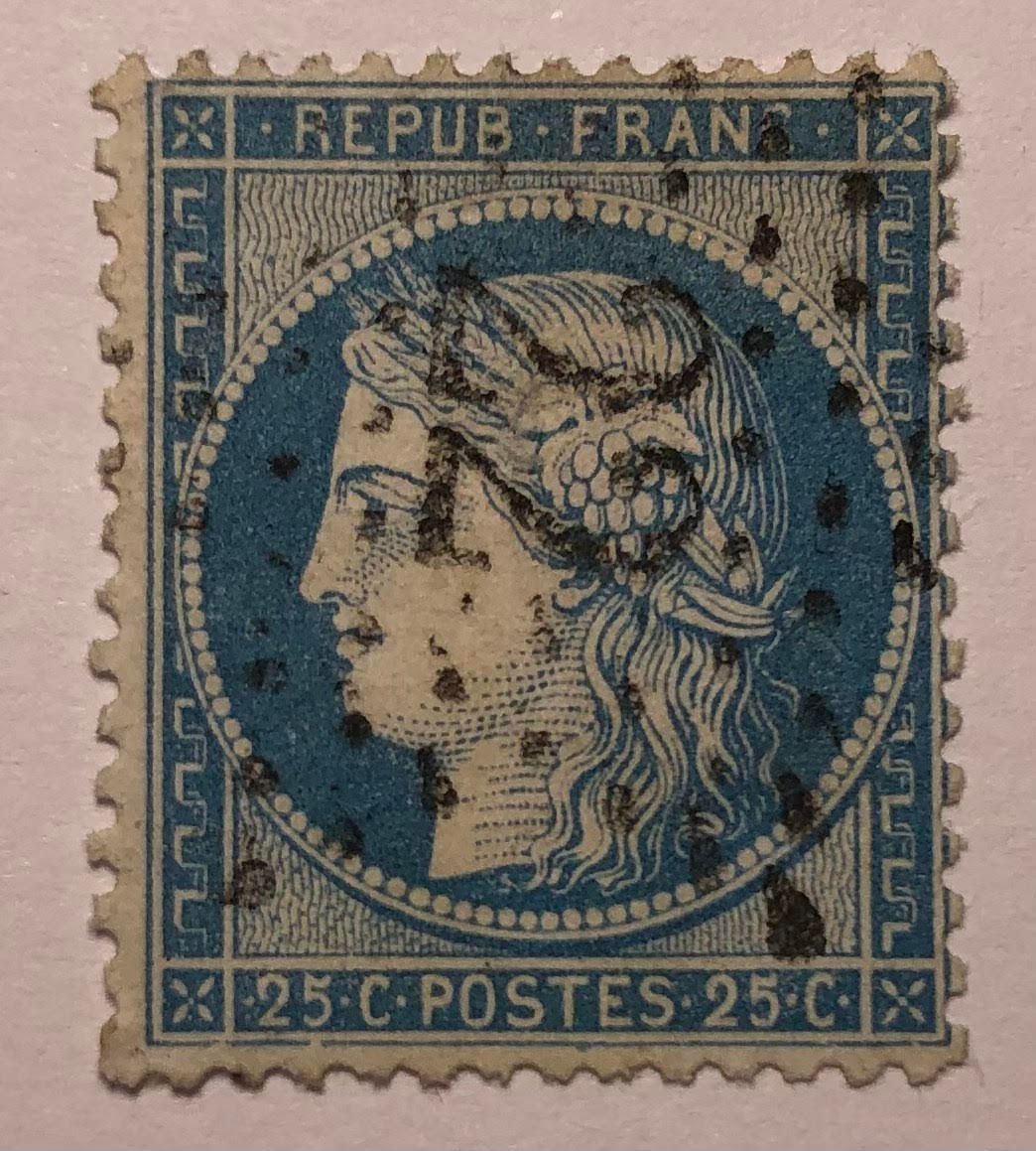 Étoile de Paris n°22 sur Cérès n°60a