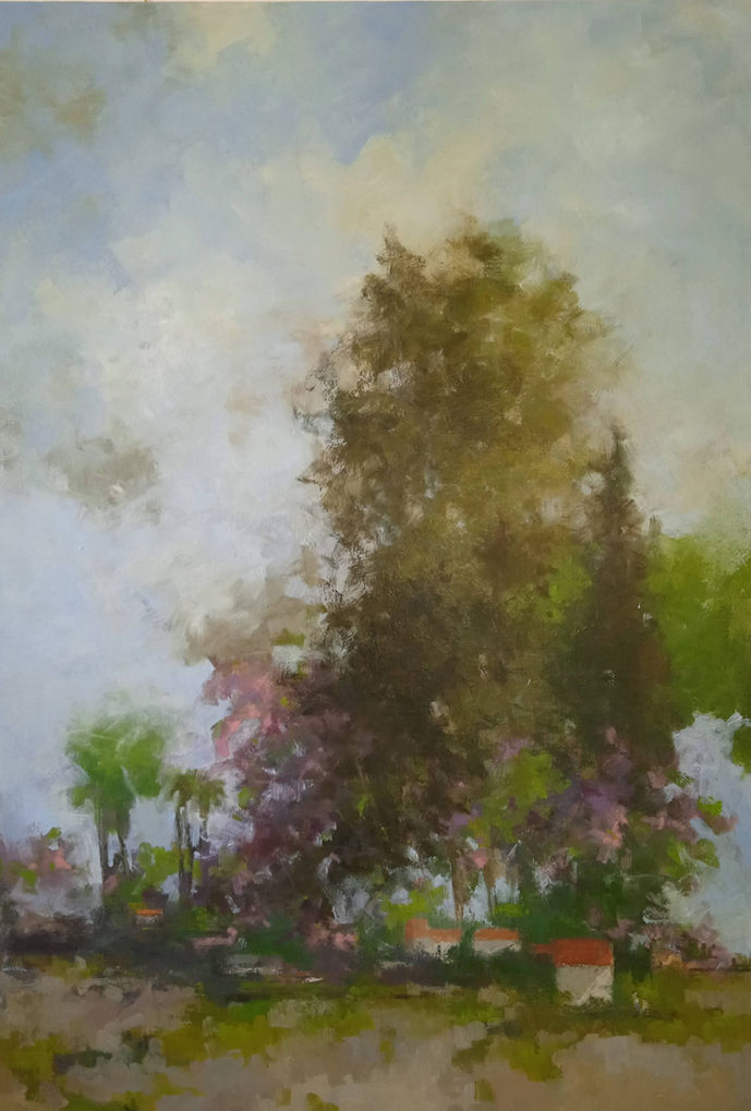 נועה ארבל | ציירת | ציור שמן מופשט - בין דמיון למציאות