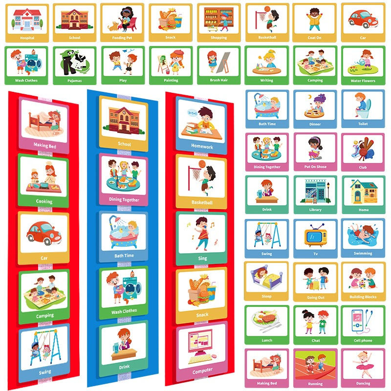 Children's Behavior Visual Aid Schedule