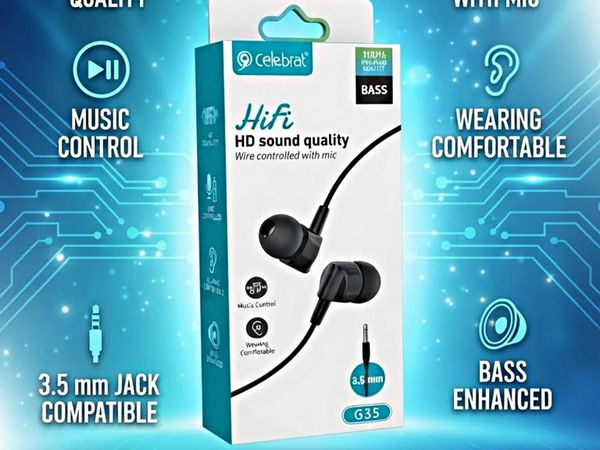 Celebrat G35 Wired Earphones