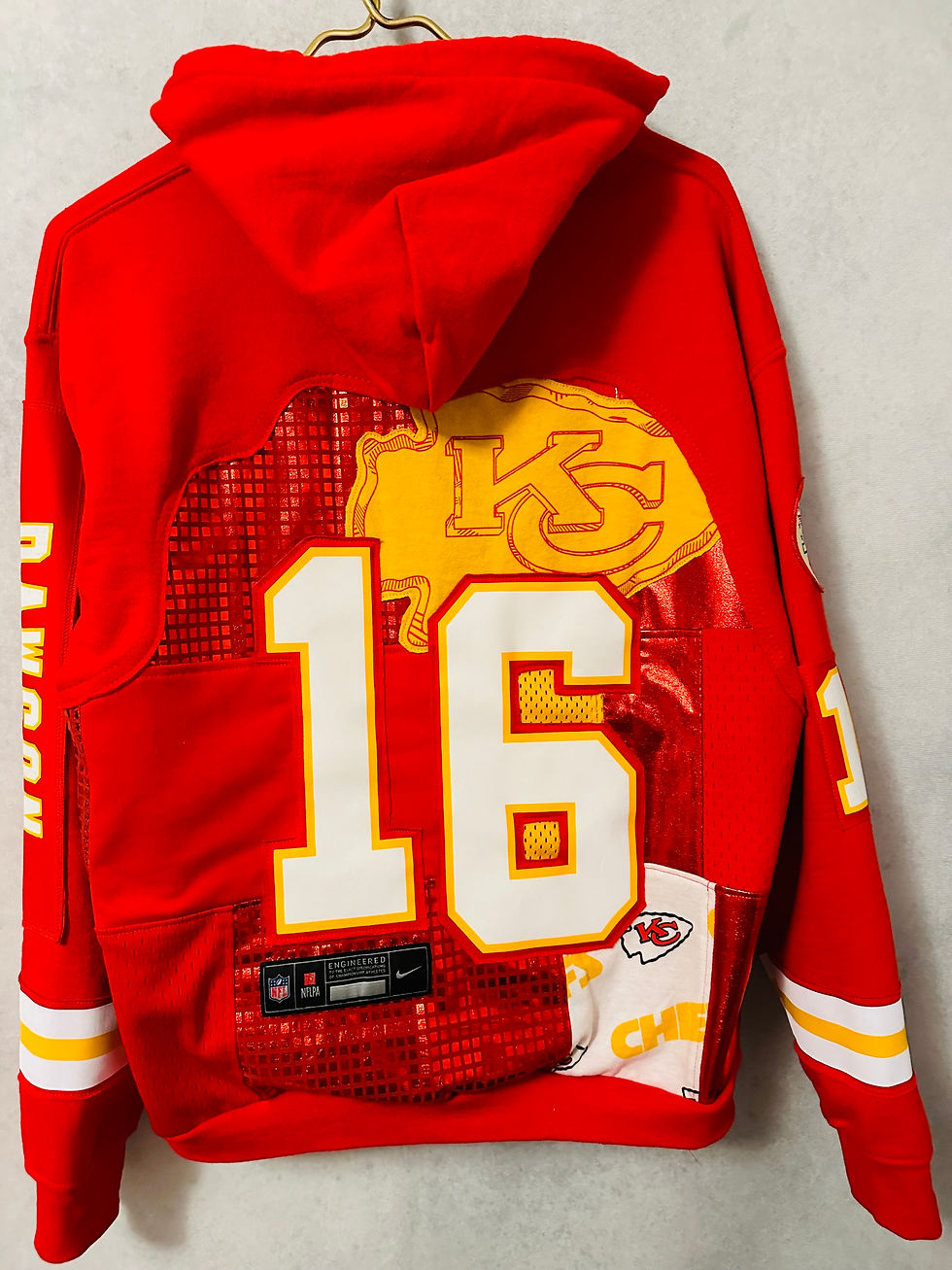 Jersey Hoodie KC Chiefs Hometown-Hottie