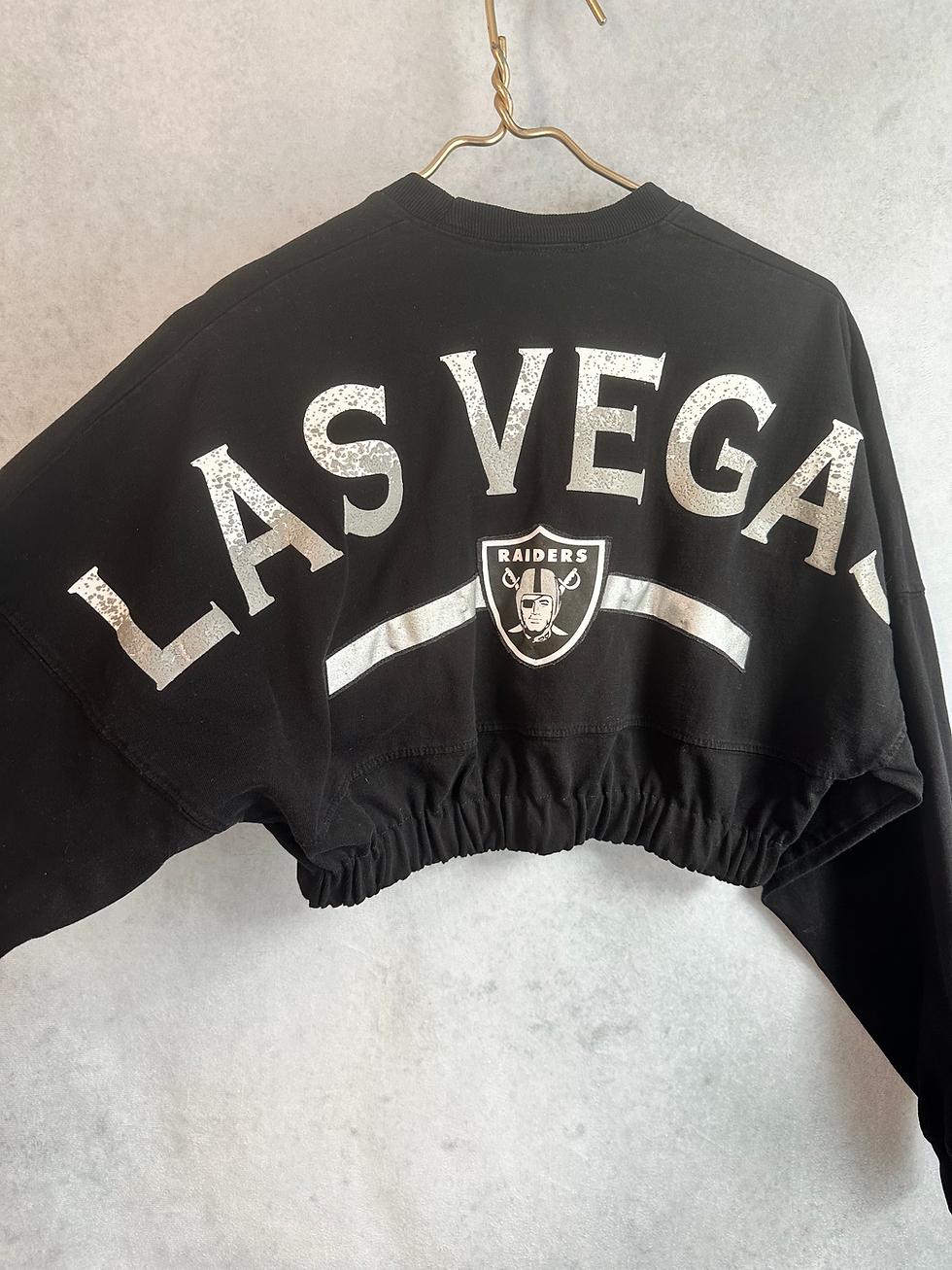 Thumbnail: Black Raiders Cropped Shirt