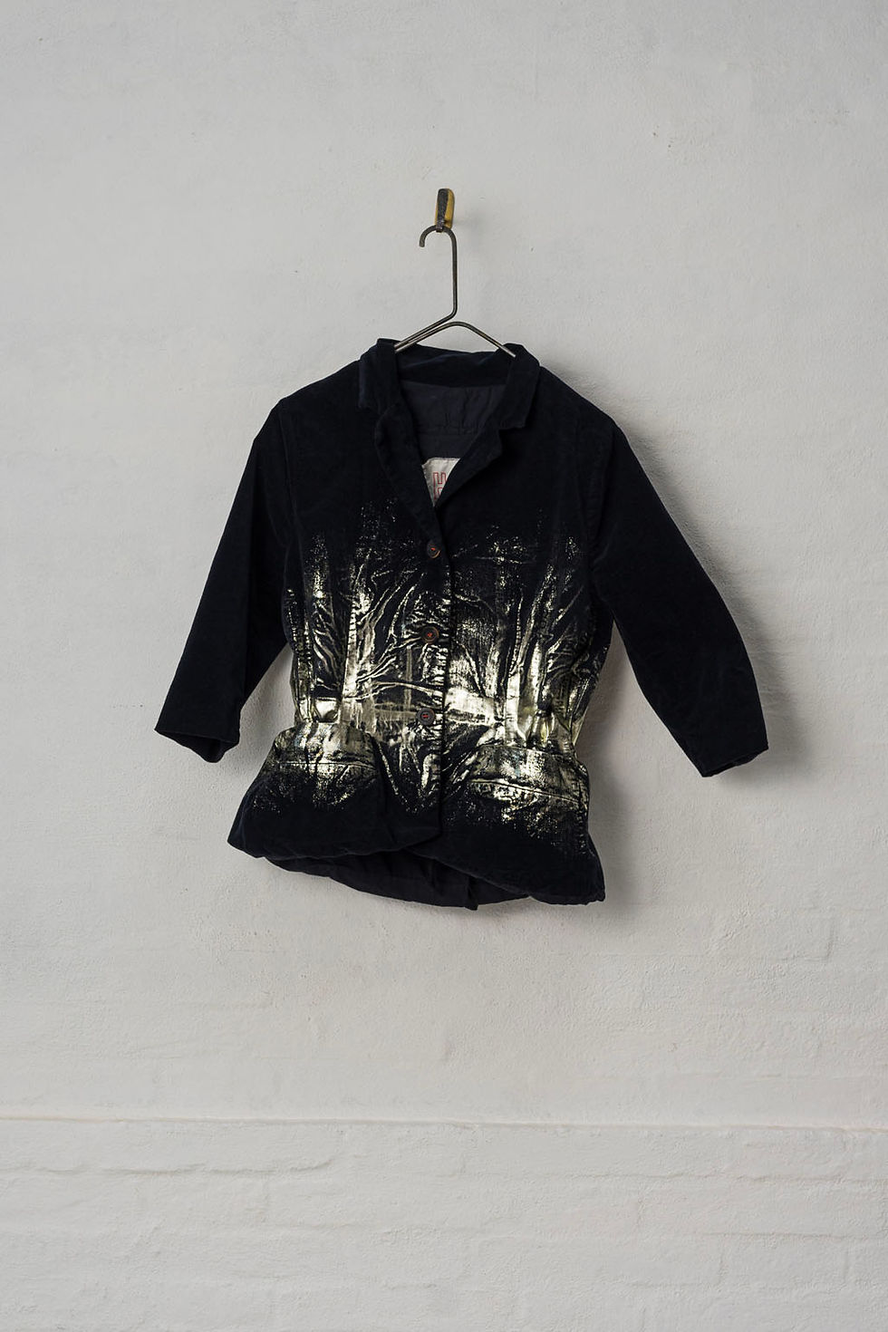Thumbnail: Metallic Applique Jacket Vanille - 24371