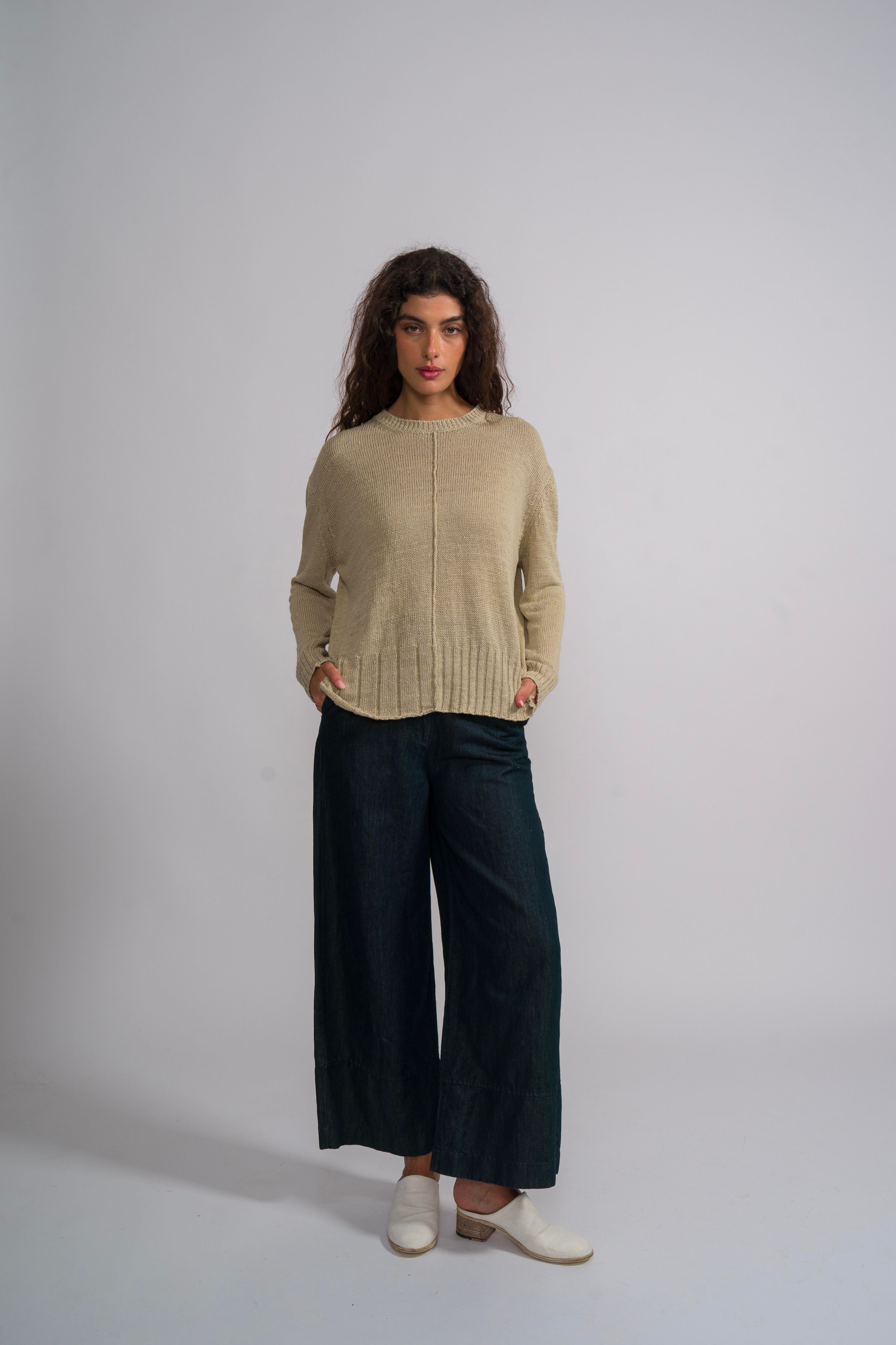 ROUND NECK PULLOVER - 2634
