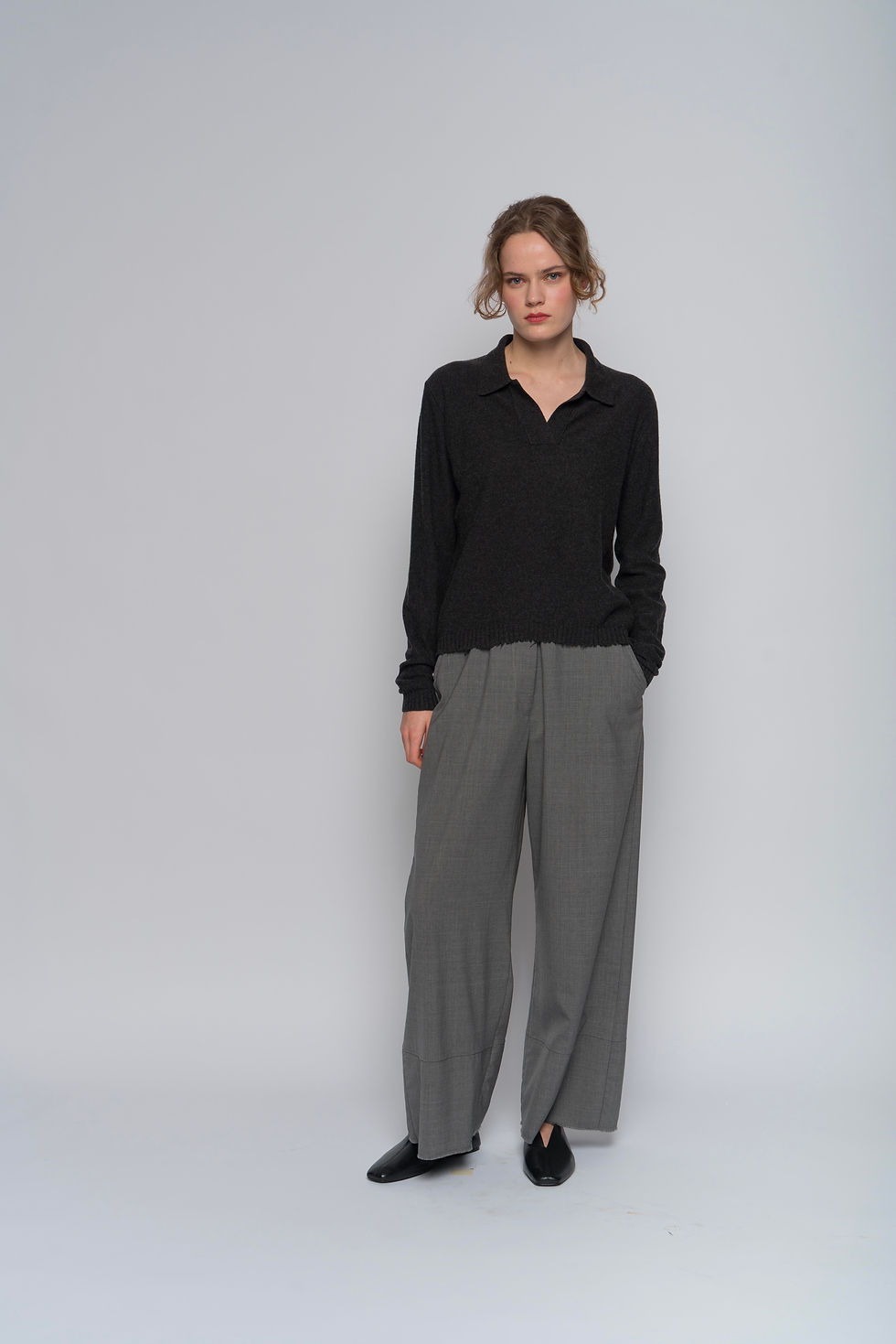 Thumbnail: #2642 / cashmere silk polo