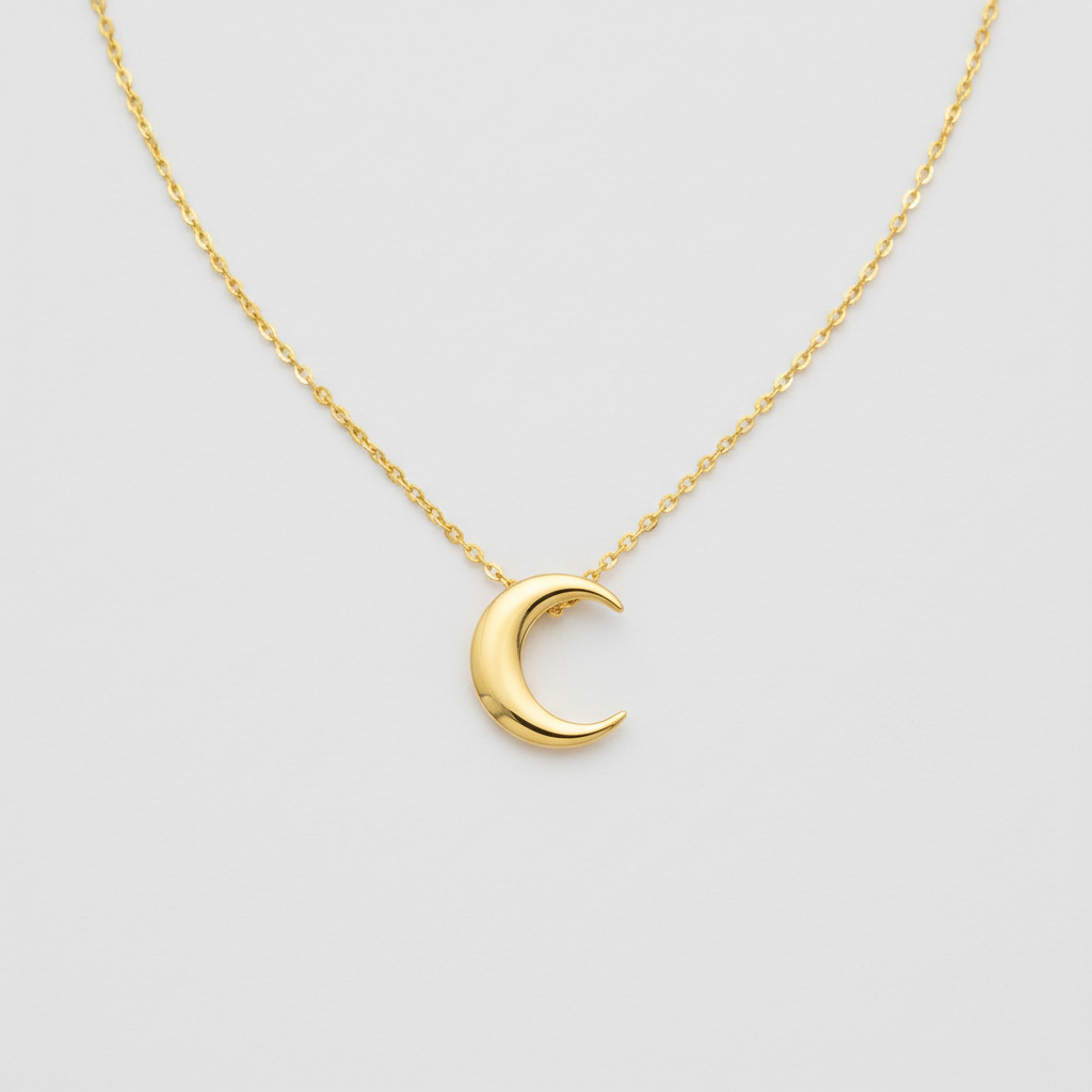 Small Crescent Pendant
