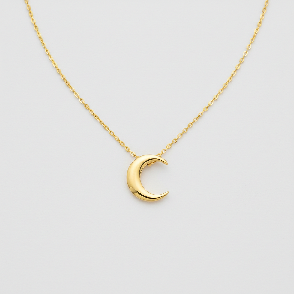 Small Crescent Pendant