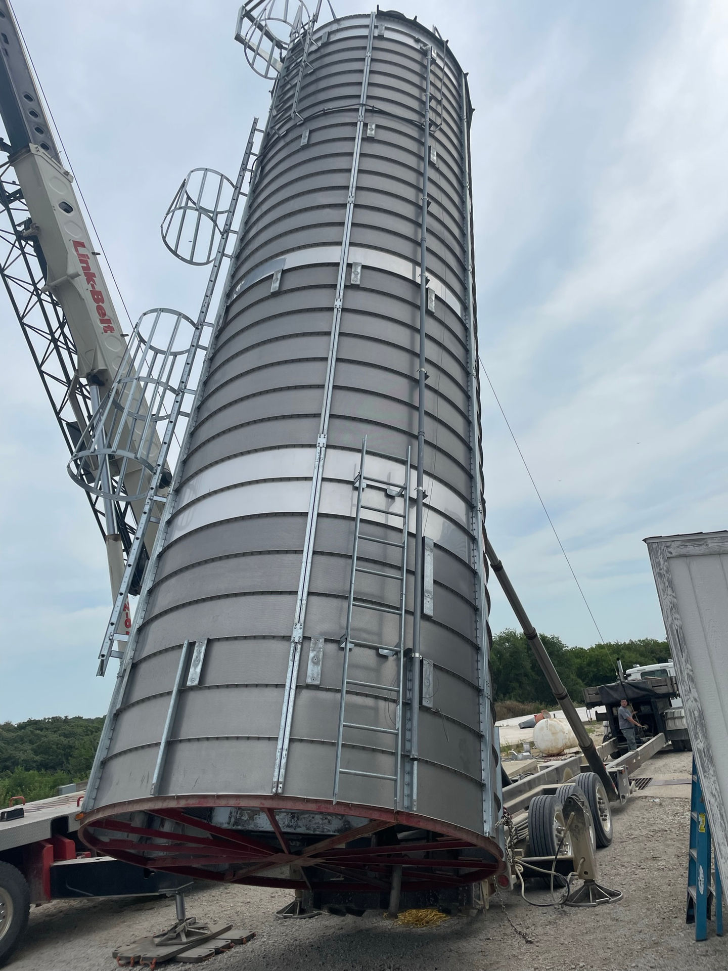 Moving & Repairing a Dryer after Derecho. 