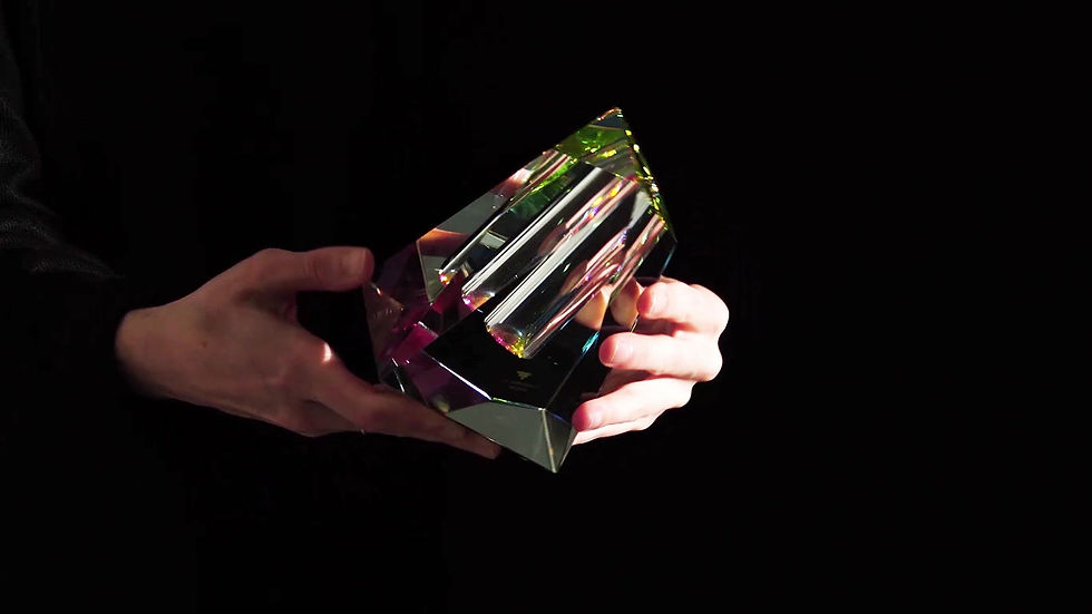 Miniatyrbilde: Rainbow Irregular Vase