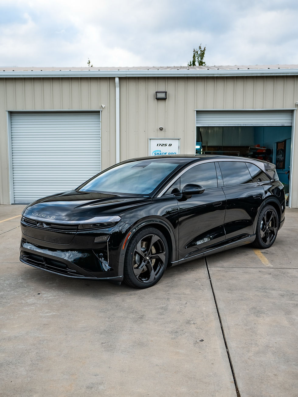 lucid air paint protection film and window tint