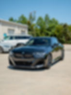 bmw m240 received paint protection film and window tint 
