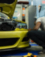 bmw m3 receiving full front paint protection film 