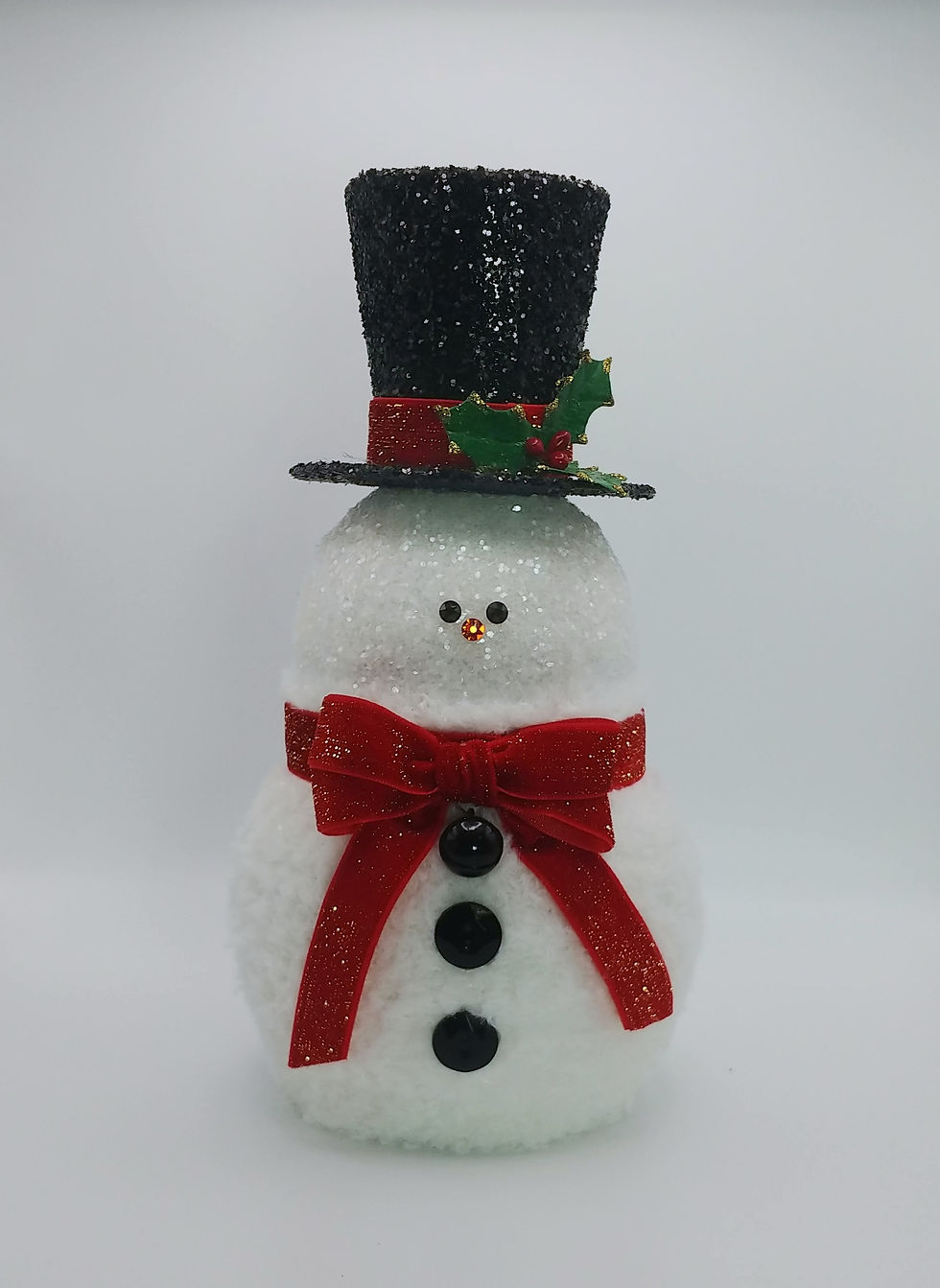 The magic is real! 3D printed and handcrafted snowman for your Christmas decoration specialists, Snow Elfyz.