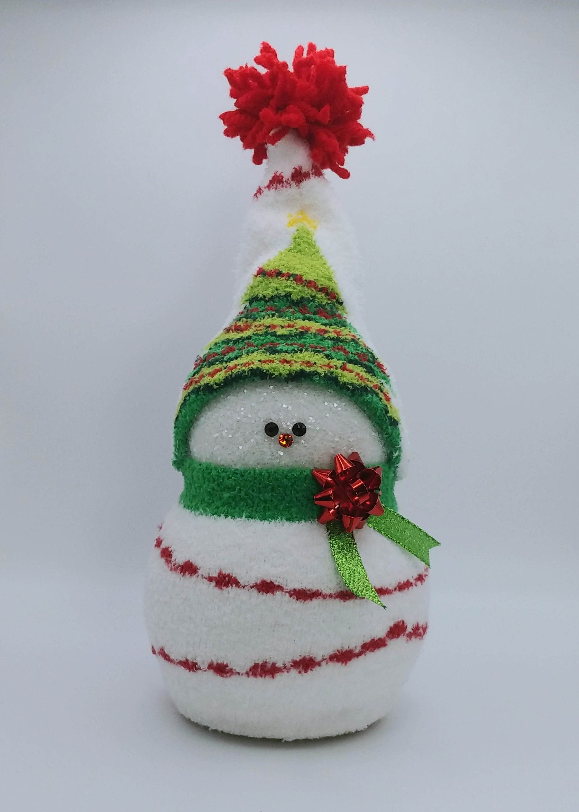 Christmas Tree Gift, a hand crafted, 3d printed snowman from Snow Elfyz.