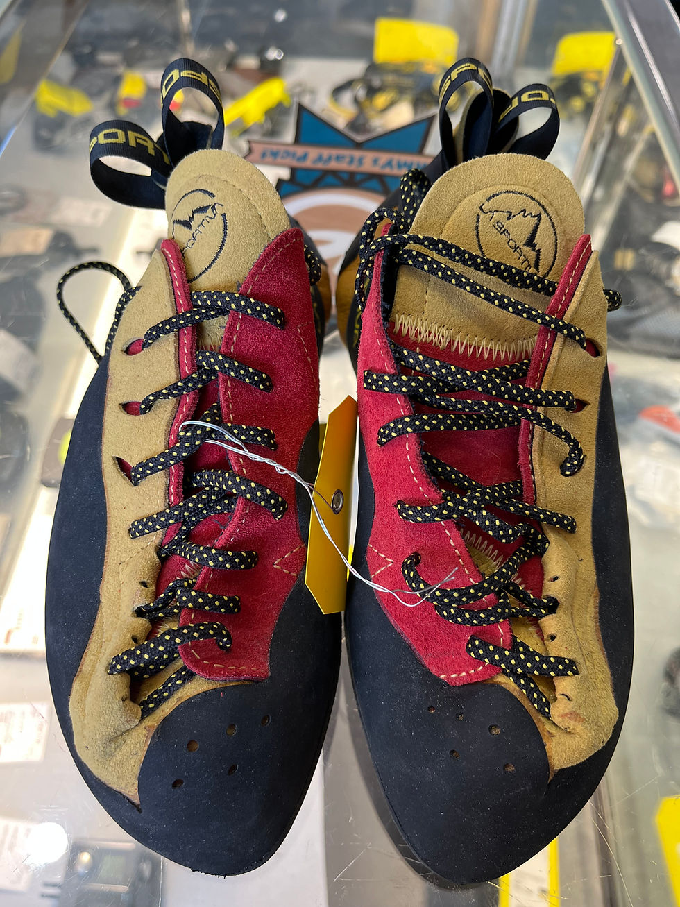 Mesa Rim, Base Camp climbing rentals, Climbing shoes