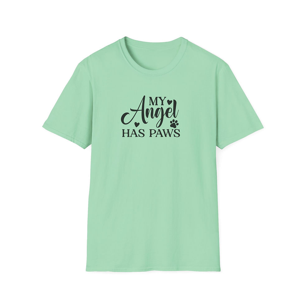 Thumbnail: My Angel Has Paws T-Shirt