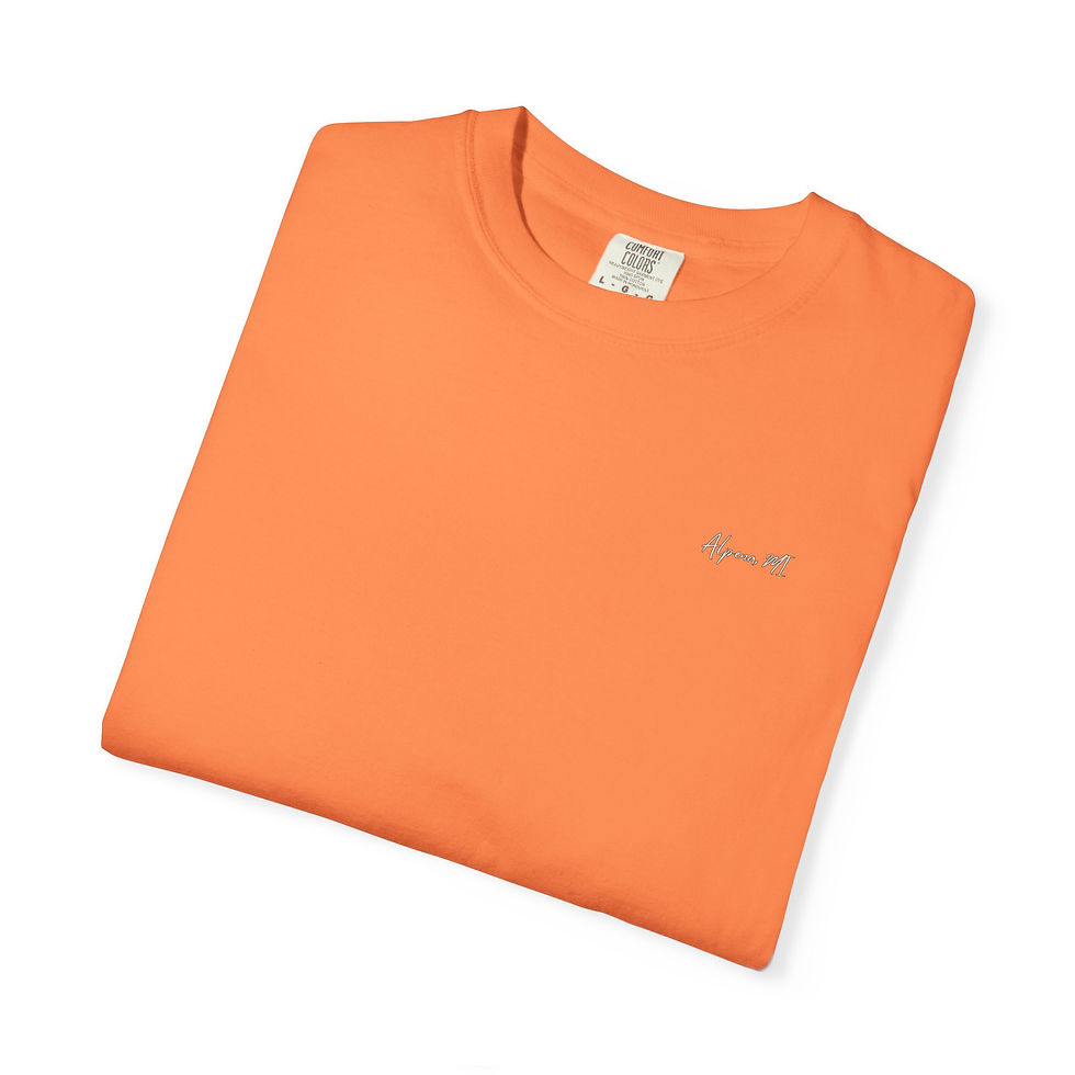 Thumbnail: Alpena MI Sunset Splash T-Shirt — Coastal Sunset Photo Graphic Tee