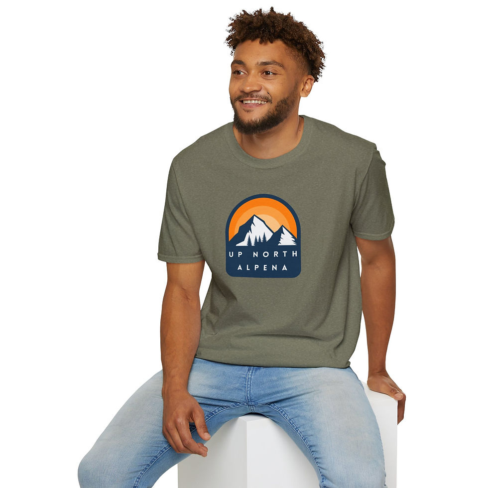 Thumbnail: Up North Alpena Mountain Logo T-Shirt