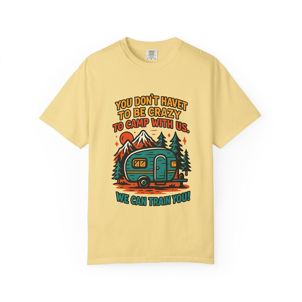 Thumbnail: Camping Humor Unisex T-Shirt | Perfect for Outdoor Enthusiasts, 