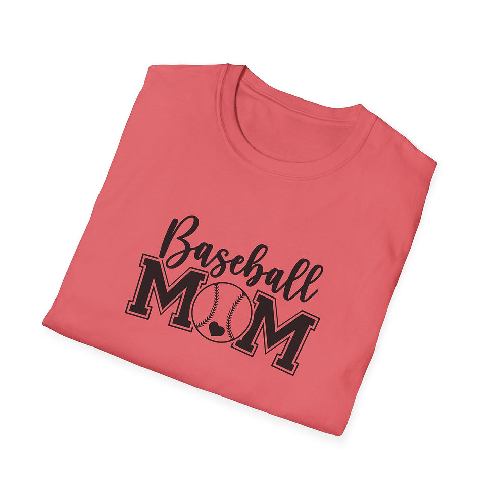 Thumbnail: Baseball Mom T-Shirt — Women’s Sports Fan Tee