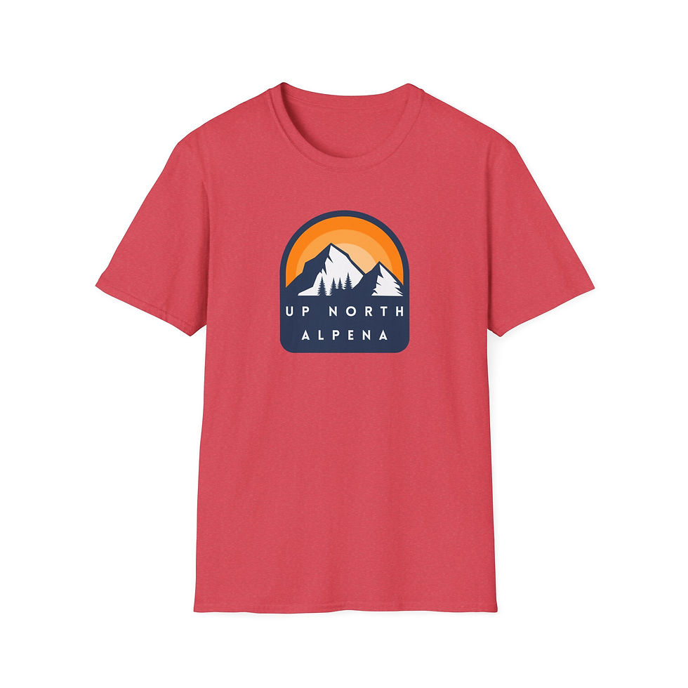 Thumbnail: Up North Alpena Mountain Logo T-Shirt