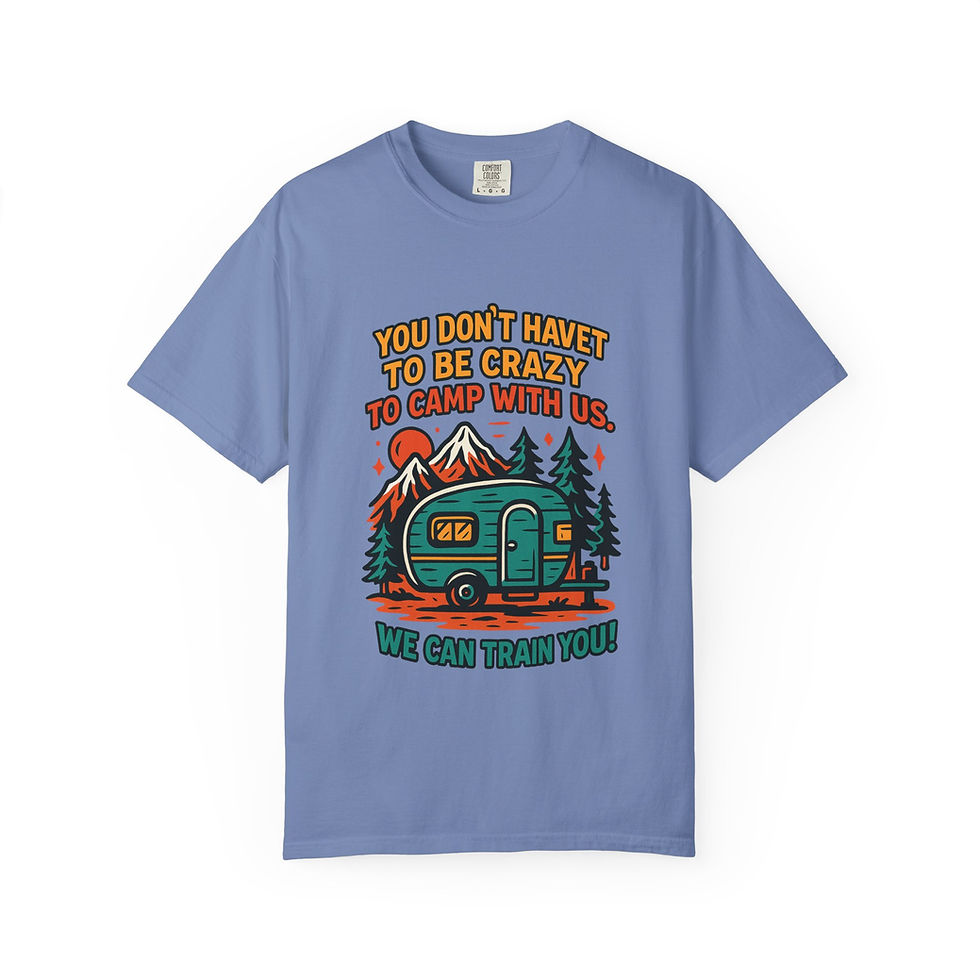 Thumbnail: Camping Humor Unisex T-Shirt | Perfect for Outdoor Enthusiasts, 