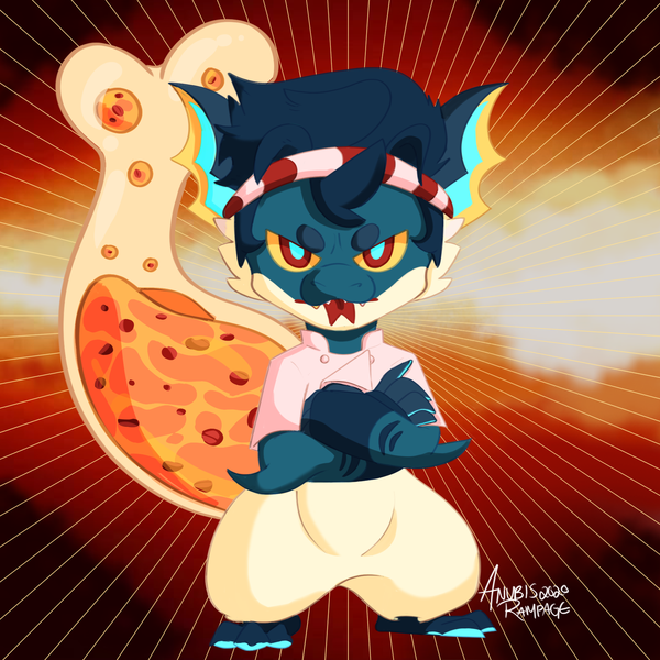 halloween mako oc original character illustration gordon ramsay