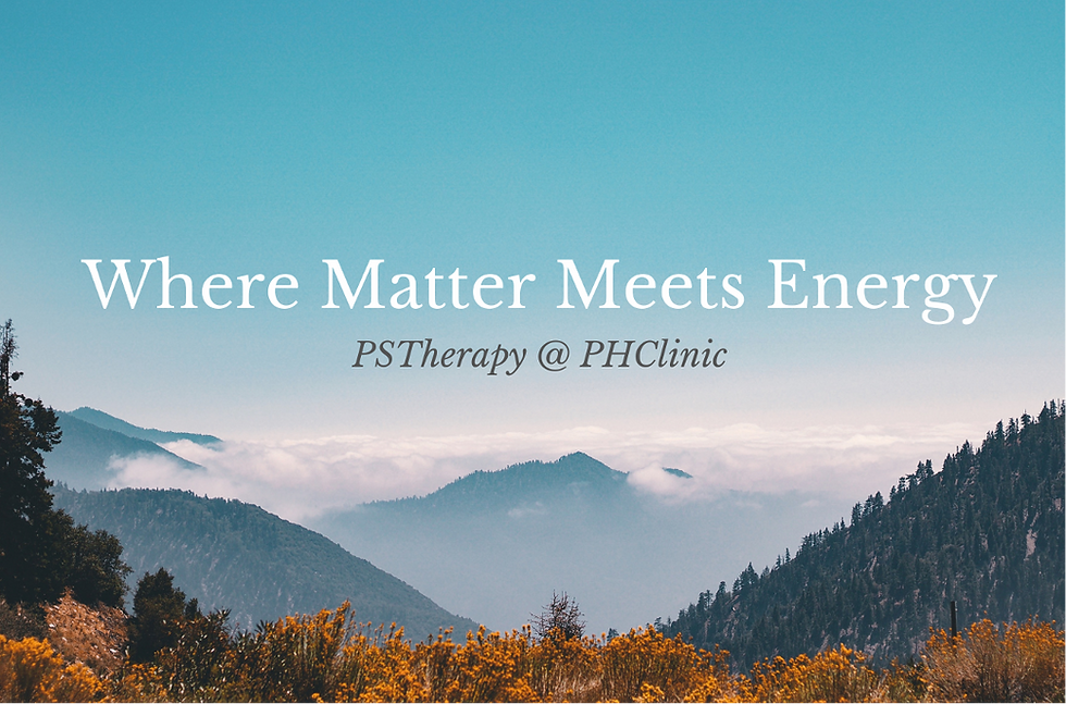 Where Matter Meets Energy