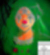 A woman with clown makeup and an intricate head tattoo smiles against a red abstract background. Text reads "PHILOSOCOM Article Empire."