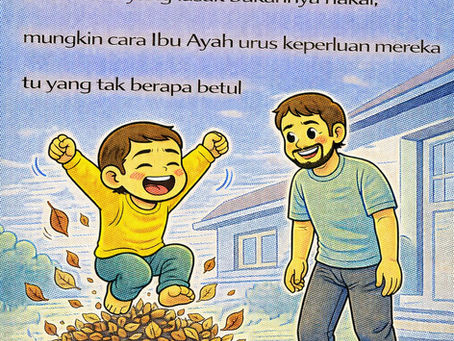 Siapa yang ada anak lelaki, tolong berhenti scroll sekejap.