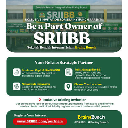 Exclusive Invitation for Brainy Bunch Parents.